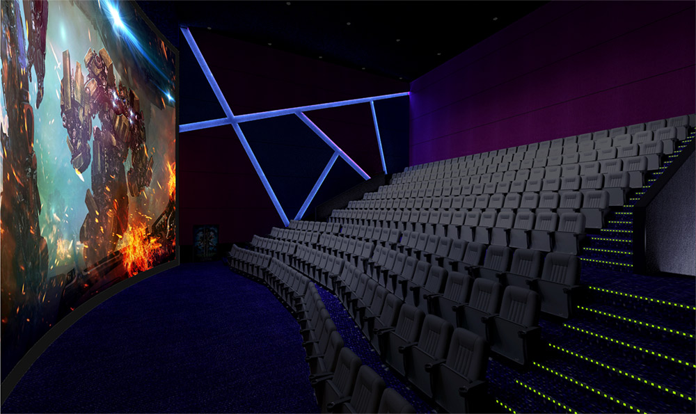 佛山中视国际影城IMAX厅效果图